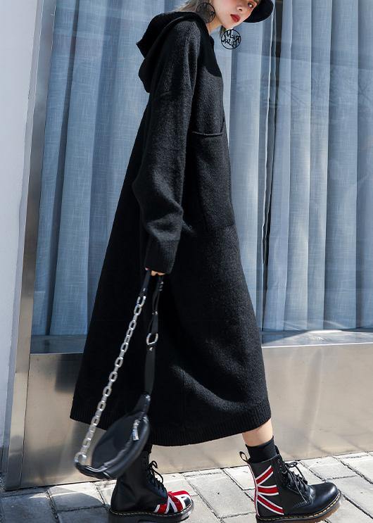 Aesthetic winter Sweater patchwork Aesthetic Vintage gray knitwear